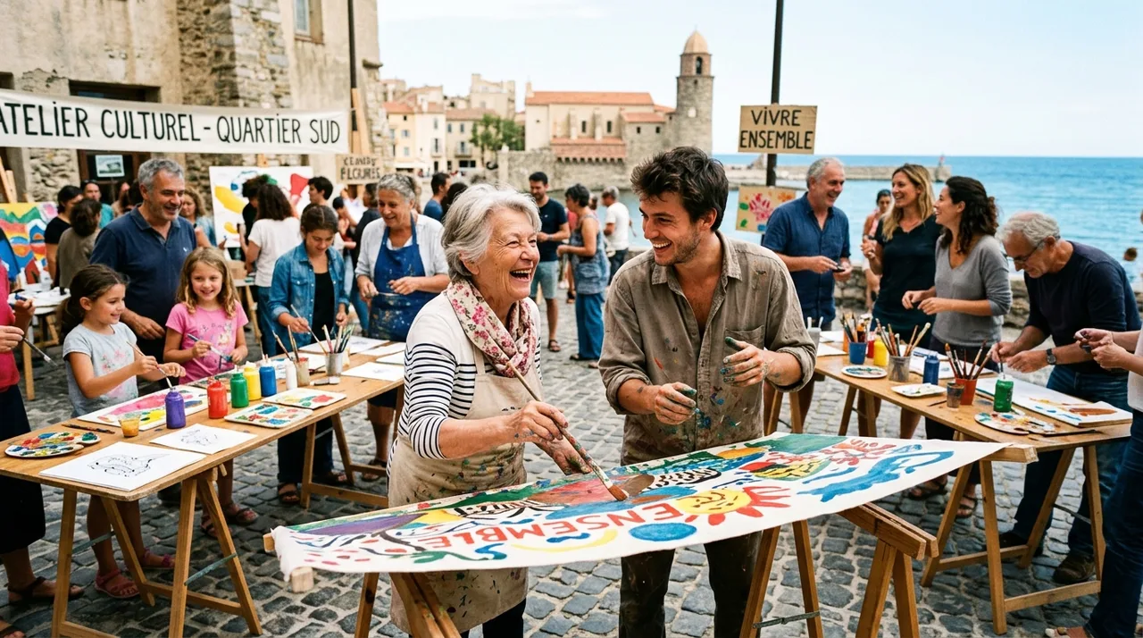 Rencontres citoyennes et expositions dans les quartiers