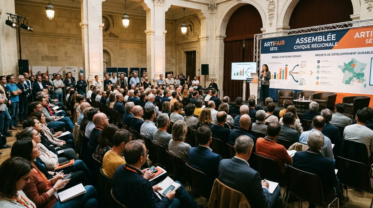 Présentation des résultats d'éco-conception lors des rencontres régionales des associations d'Occitanie